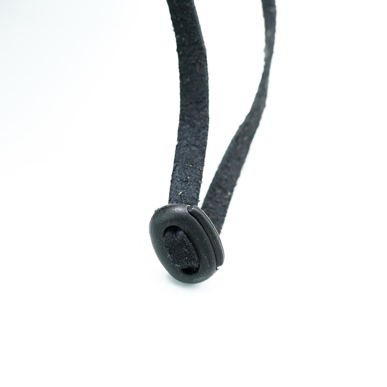 Black Suede Leather Cowboy Hat for Men - Image 4