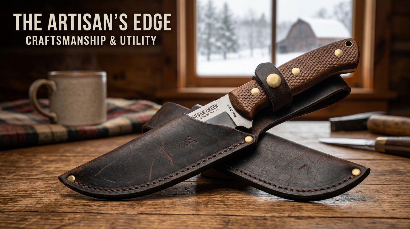 hunting knife with sheath​