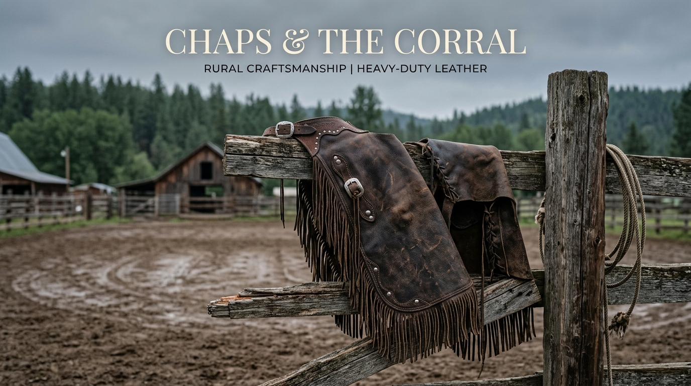 Leather Rodeo Chaps: Authentic Gear for the Arena and the Ranch