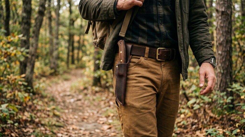 belt knife sheath​

