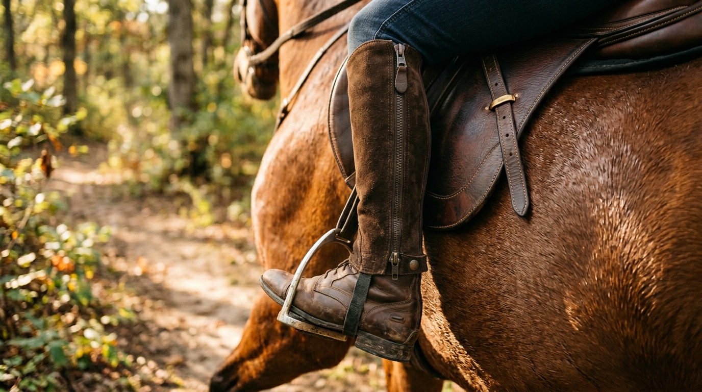 Leather Half Chaps