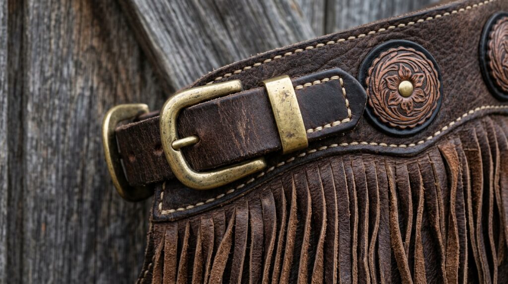 leather western chaps​