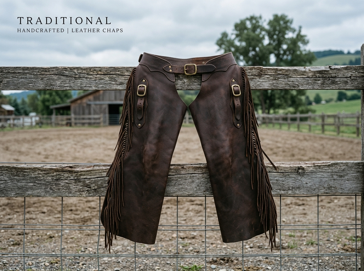 Leather Womens Chaps: Essential Leg Protection for the Ranch and Trail