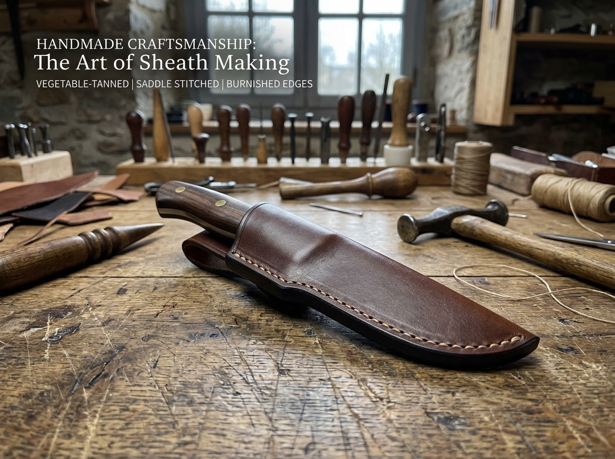 How to Make a Sheath for a Knife: A Custom Leathercraft Guide