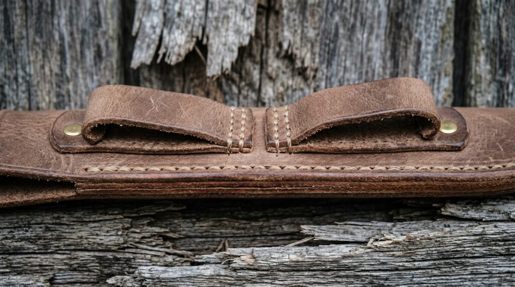 leather knife sheath horizontal​