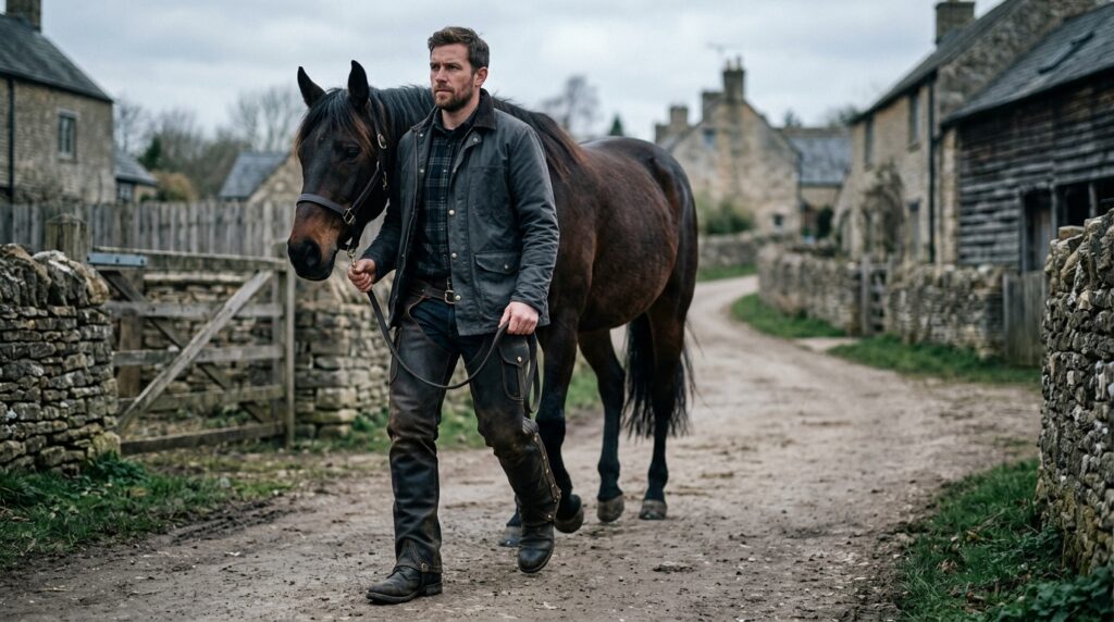 riding leather chaps​