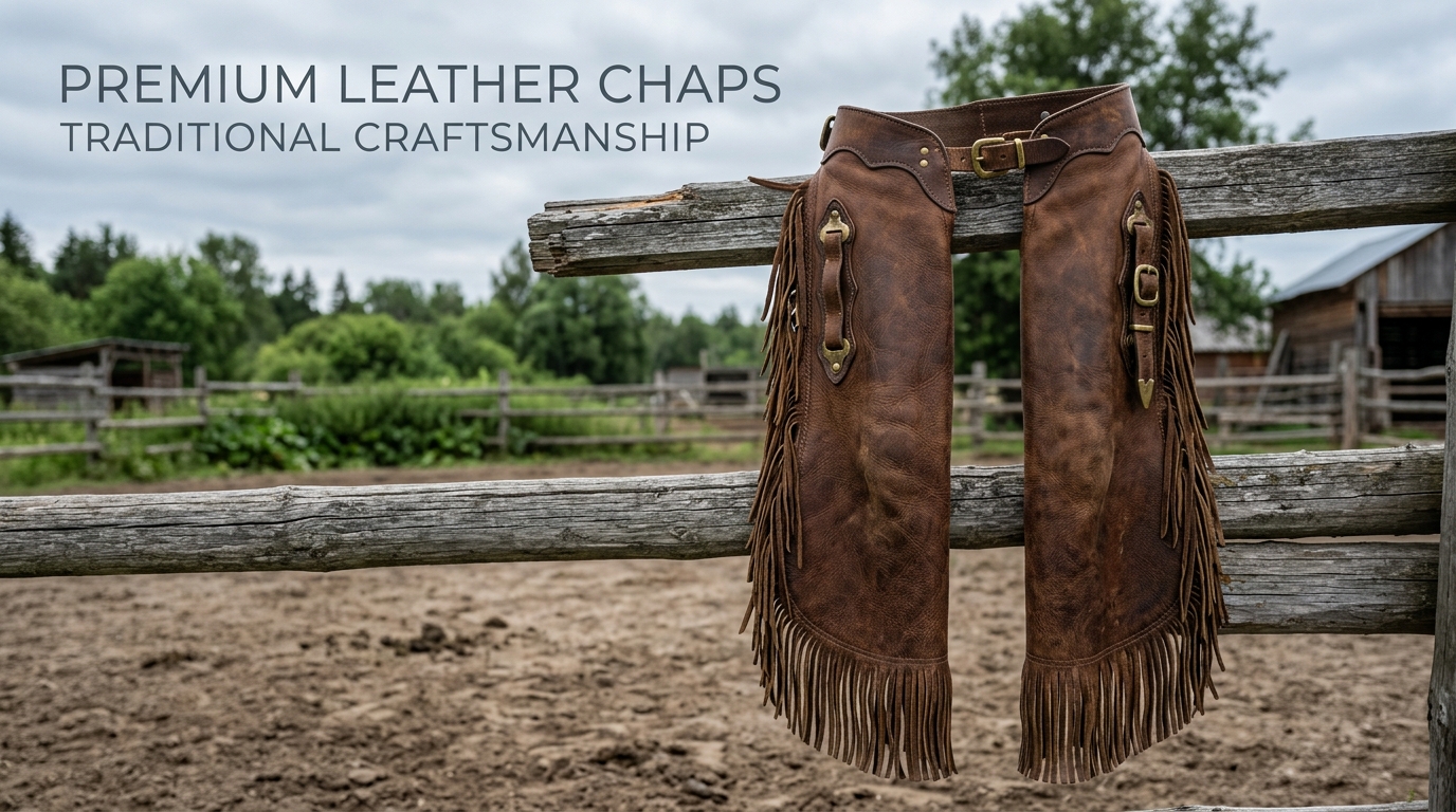 leather western chaps