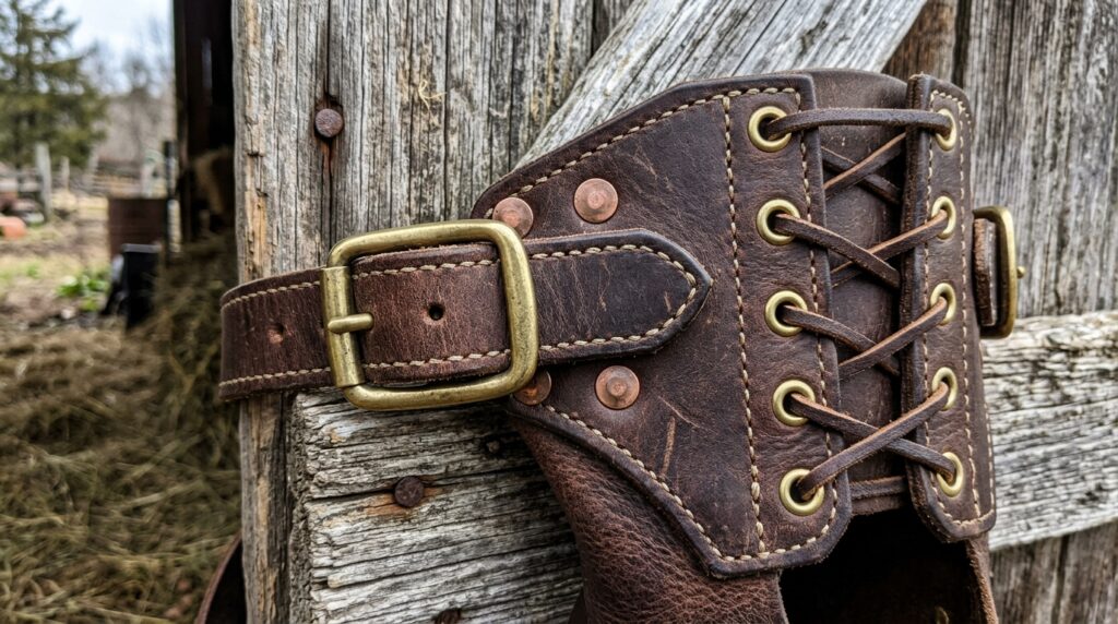 leather western chaps