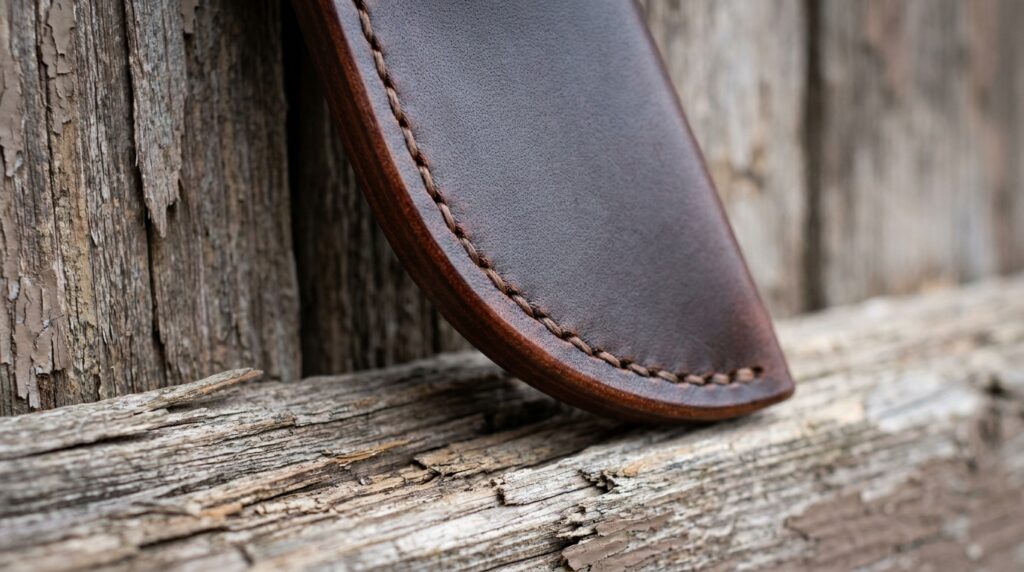 fixed blade knife leather sheath​