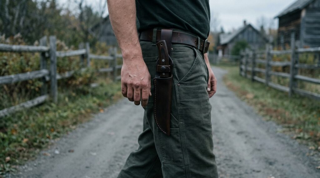 belt knife sheath