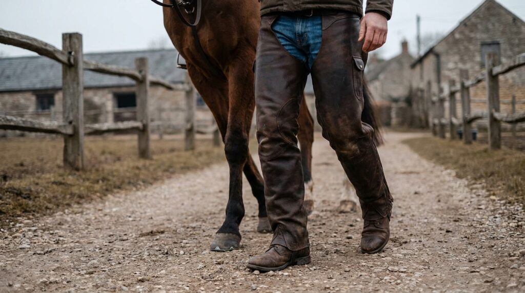 genuine leather chaps​